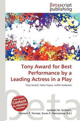 Tony Award for Best Performance by a Leading Actress in a Play