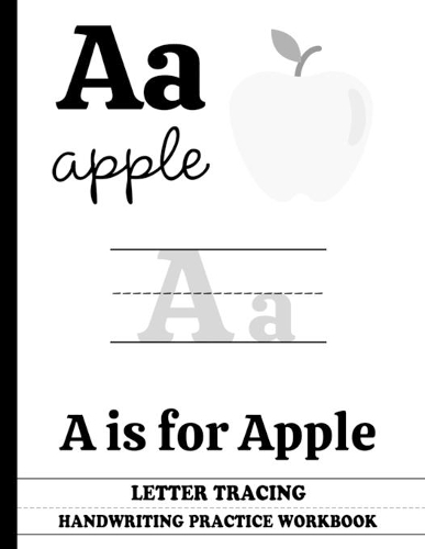 Letter Tracing Handwriting Practice Workbook