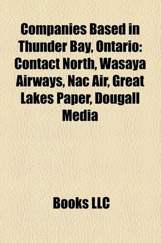 Companies Based in Thunder Bay, Ontario