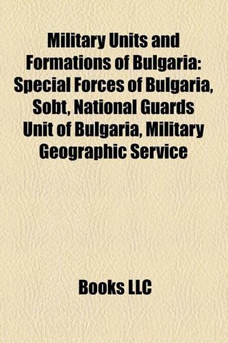 Military Units and Formations of Bulgaria