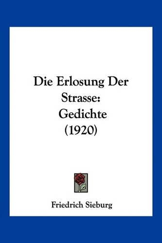 Die Erlosung Der Strasse