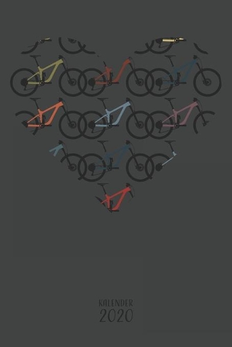Kalender 2020: Mountainbike MTB Jahresplaner Monatsplaner Wochenplaner Organizer Terminplaner Terminkalender I Geschenk für Mountainbiker Radsportler Fahrrad Väter