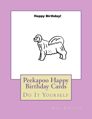 Peekapoo Happy Birthday Cards