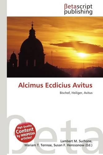 Alcimus Ecdicius Avitus: (German)