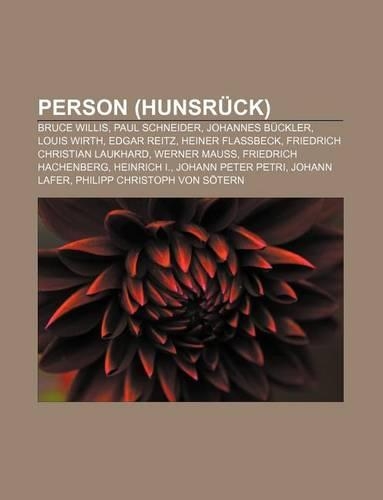 Person (Hunsruck)