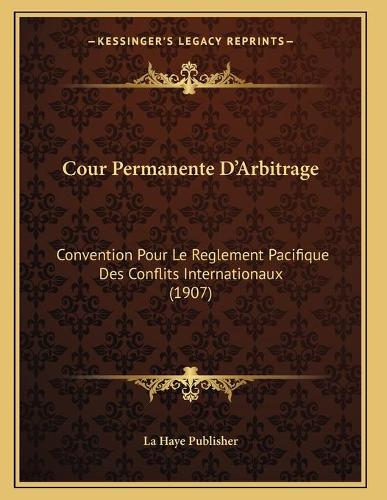 Cour Permanente D'Arbitrage