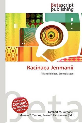 Racinaea Jenmanii: (English)