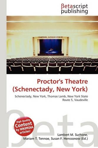 Proctor's Theatre (Schenectady, New York): (English)