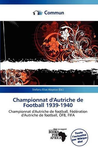 Championnat D'Autriche de Football 1939-1940