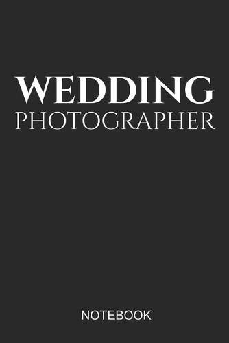 Wedding Photographer Notebook