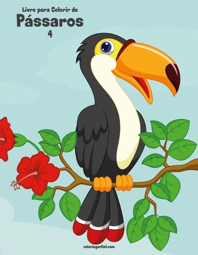 Livro para Colorir de Pássaros 4