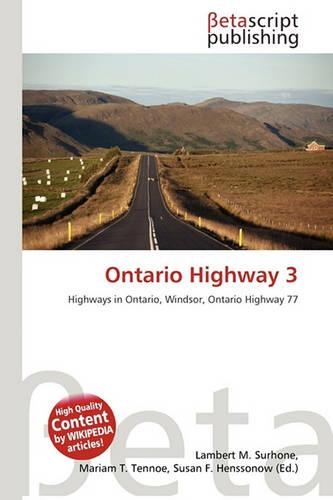 Ontario Highway 3: (English)