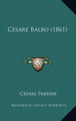 Cesare Balbo (1861)