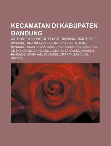Kecamatan Di Kabupaten Bandung