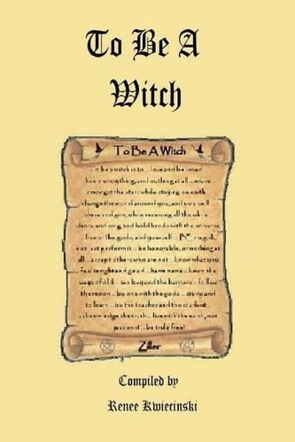 To Be A Witch