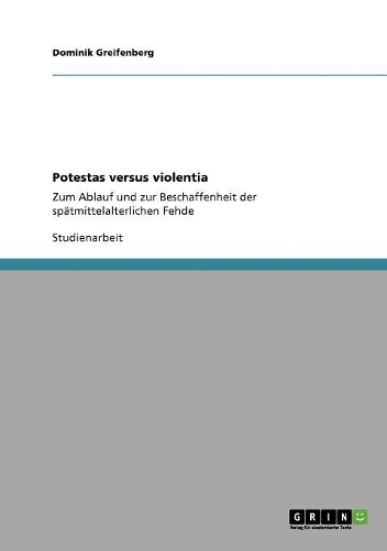 Potestas Versus Violentia: (German)
