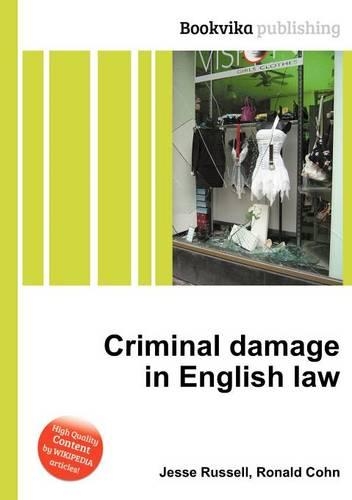 Criminal Damage in English Law