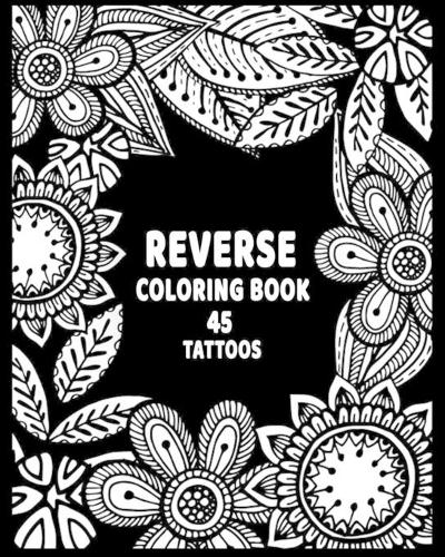 reverse coloring book