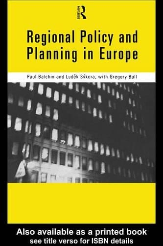 Regional Policy and Planning in Europe