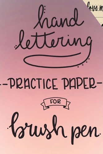 Hand Lettering Practice Paper