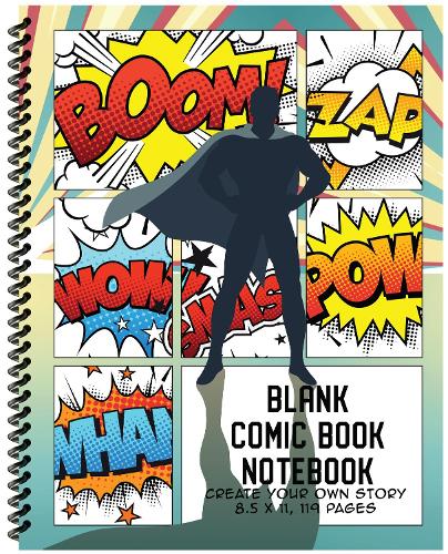 Blank Comic Book Notebook
