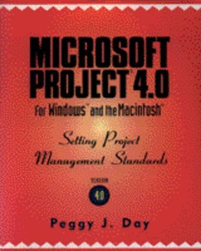 Microsoft Project 4.0 for Windows and the Macintosh: Setting Project Management(Setting project management standards)
