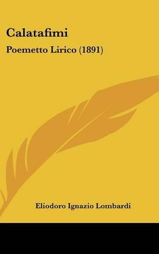 Calatafimi: Poemetto Lirico (1891)