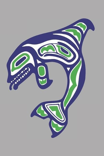 Orca Killer Whale: Native American Indian Tribe Notebook - Lined 120 Pages 6 X 9 Journal