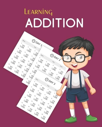 Learning Addition: 100 days of learning addition for kids