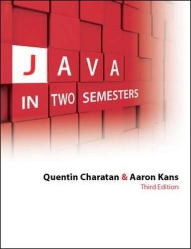 Java in Two Semesters with CD