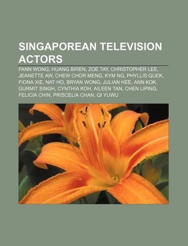 Singaporean Television Actors