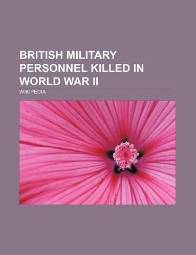 British Military Personnel Killed in World War II