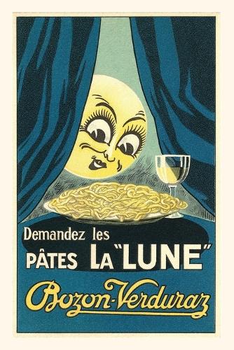 Vintage Journal French Moon Pasta Advertisement