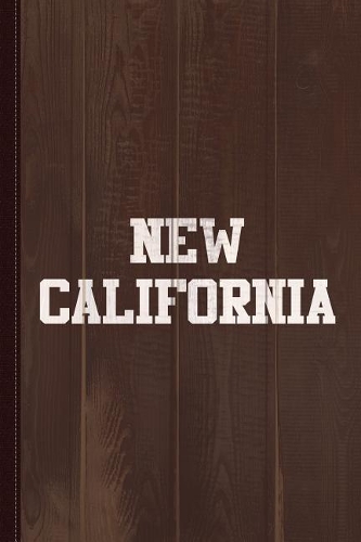 New California Journal Notebook: Blank Lined Ruled for Writing 6x9 110 Pages