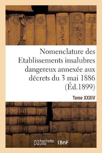 Nomenclature Des Etablissements Insalubres Dangereux Ou Incommodes