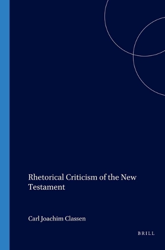 Rhetorical Criticism of the New Testament