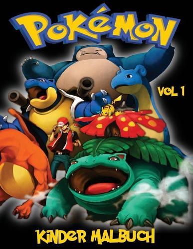 Pokemon Kinder Malbuch Vol 1