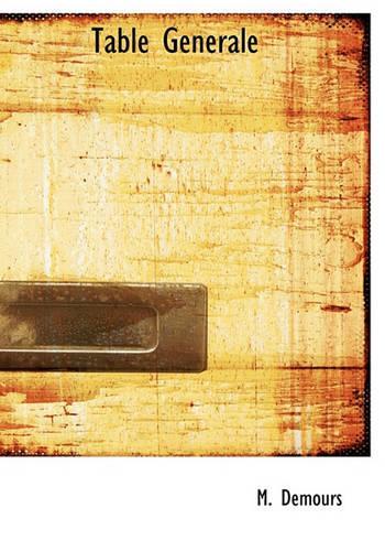 Table Generale