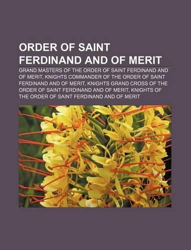 Order of Saint Ferdinand and of Merit