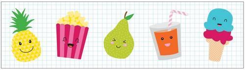 School Pop Pop Delight Straight Borders