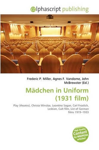 Mdchen in Uniform (1931 Film)