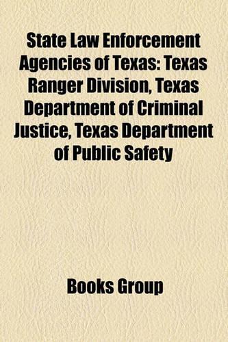 State Law Enforcement Agencies of Texas