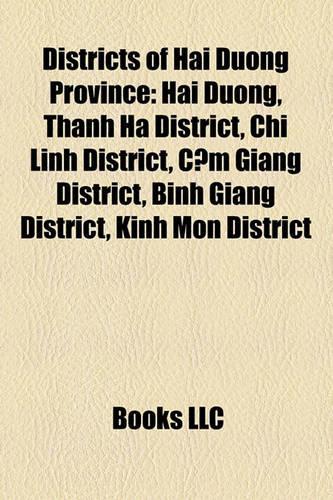 Districts of Hai Duong Province