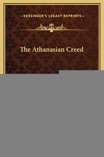 The Athanasian Creed