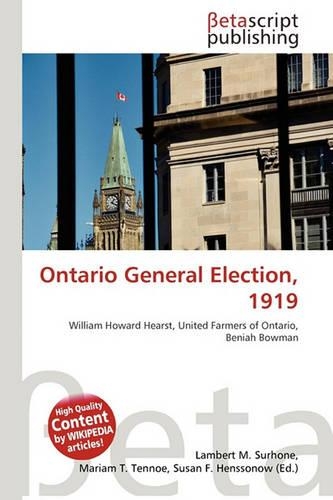 Ontario General Election, 1919