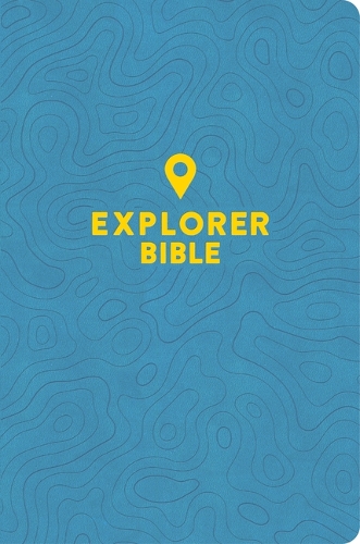 CSB Explorer Bible for Kids, Sky Blue Leathertouch, Indexed: Placing God's Word in the Middle of God's World(Explorer Bible for Kids)