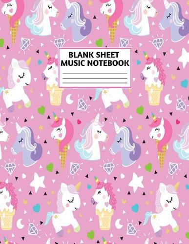 Blank Sheet Music Notebook
