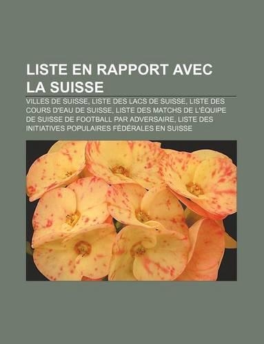 Liste En Rapport Avec La Suisse