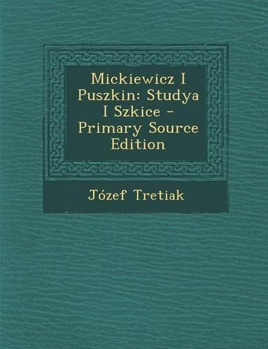 Mickiewicz I Puszkin