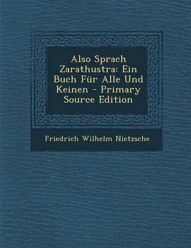 Also Sprach Zarathustra